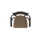 Holland Bar Stool Co Jackie with Arms 30 in. Swivel Bar Stool with Black Wrinkle Finish and Rein Thatch Seat 415 - alternate 9